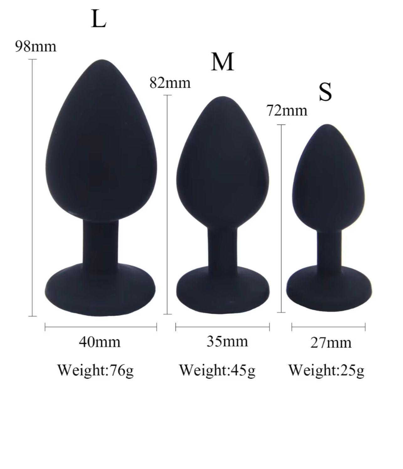 DISCOVER PLEASURE WITH OUR SILICONE ANAL PLUGS