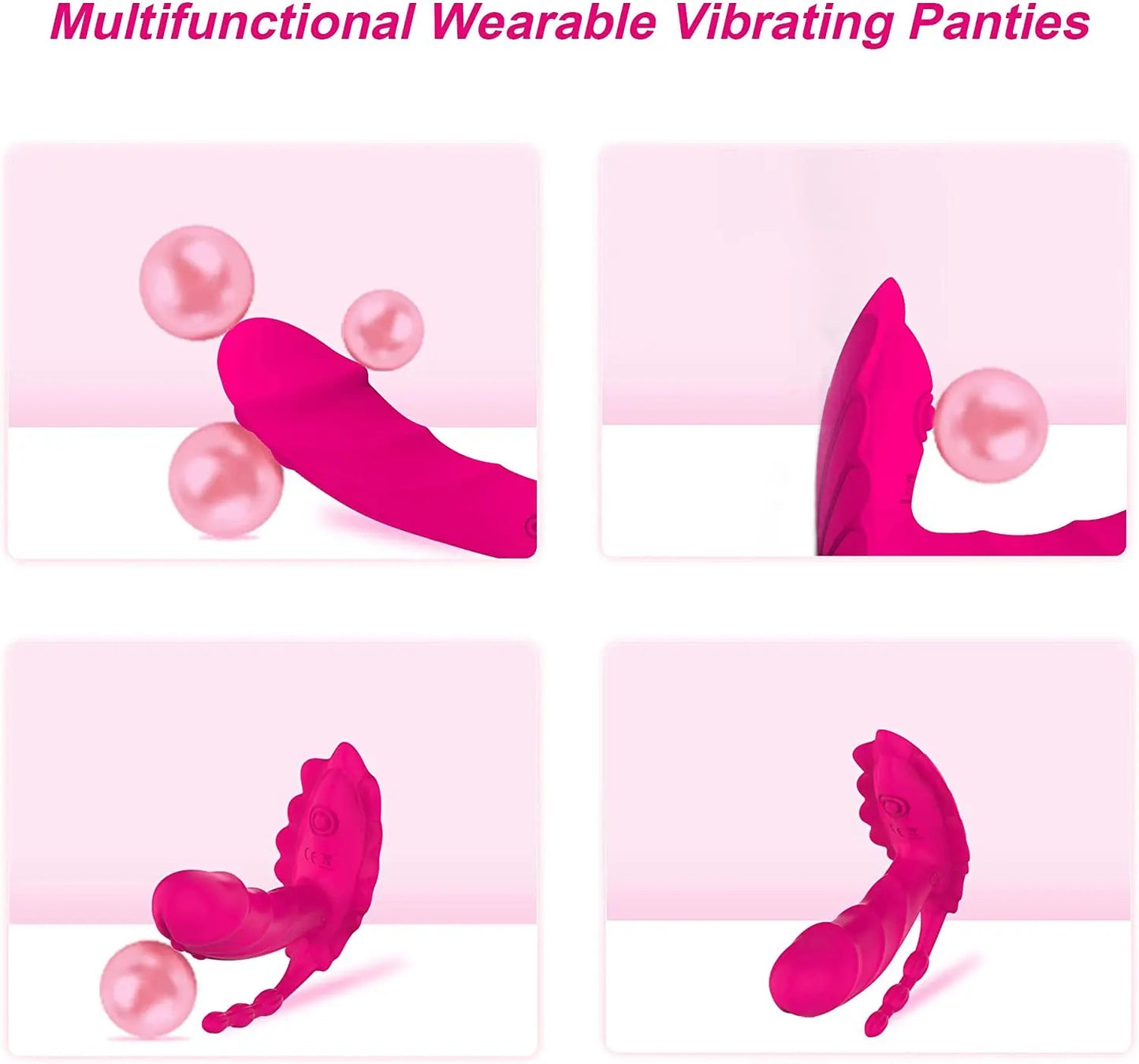 3 IN 1 VIBRATOR, CLITORAL STIMULATION, G-POINT AND ANAL.