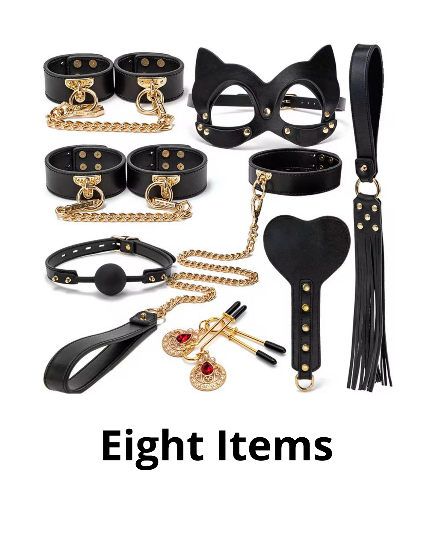 LEATHER BONDAGE KIT: SOPHISTICATION AND SENSORY EXPLORATION
KIT XG006