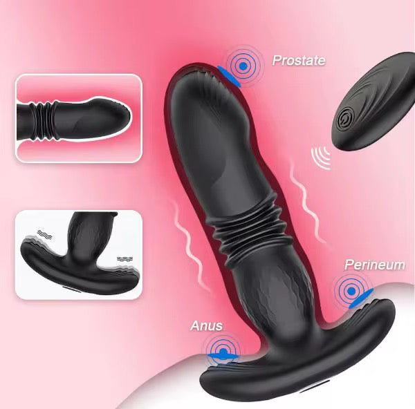 ANAL PLUG 10 VIBRATIONS - XM538