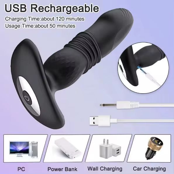 ANAL PLUG 10 VIBRATIONS - XM538