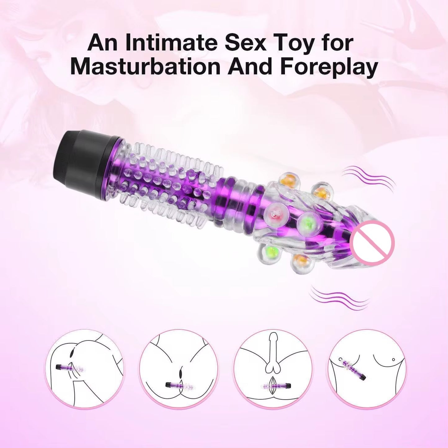 TEXTURED DRAGON VIBRATOR