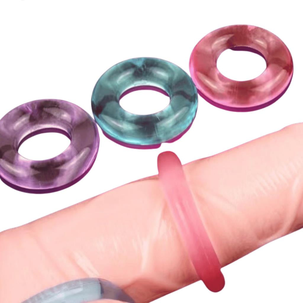DELAYED PENIS RING - KIT WITH 3 UNITS