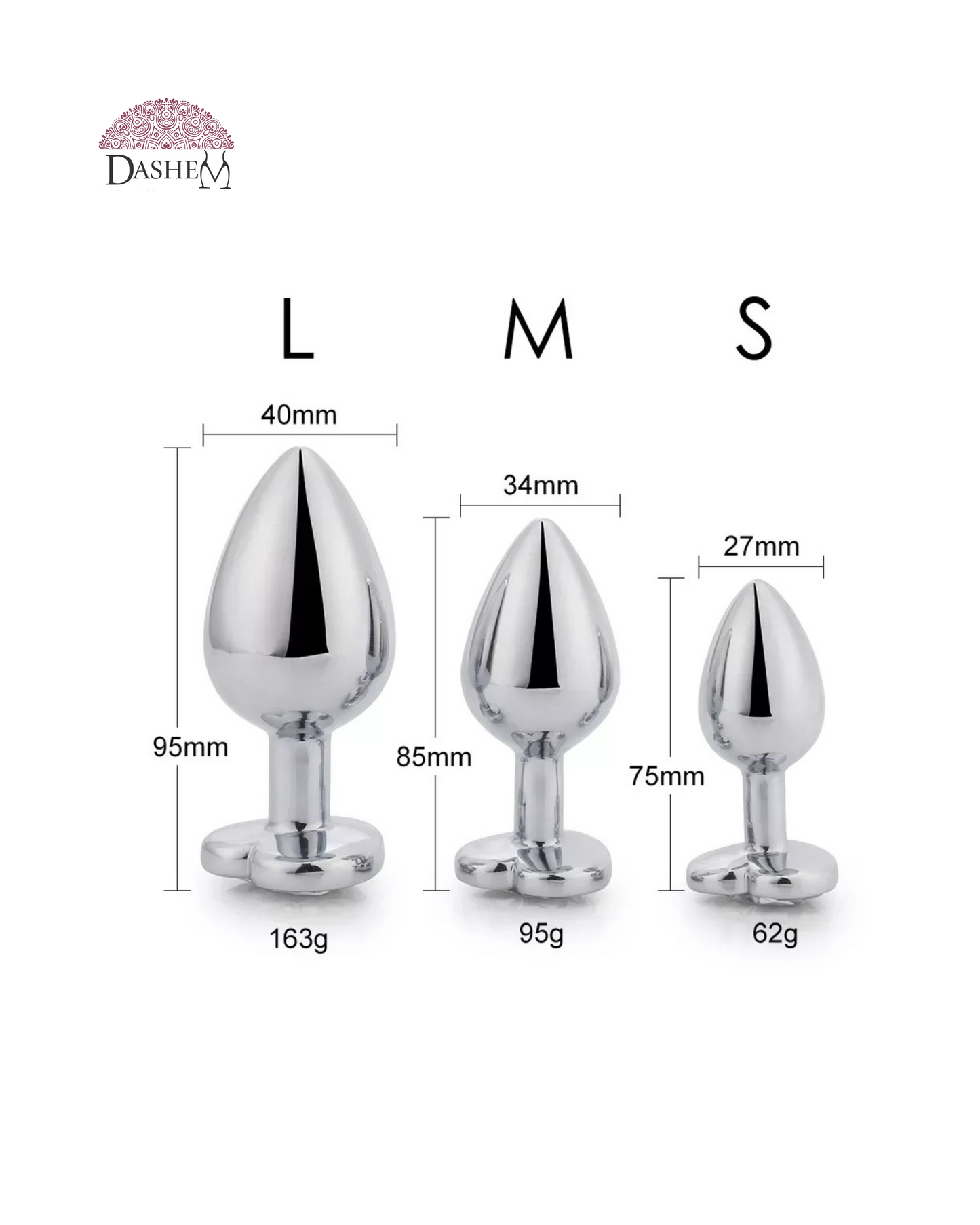 DISCOVER PLEASURE WITH OUR METAL ANAL PLUGS