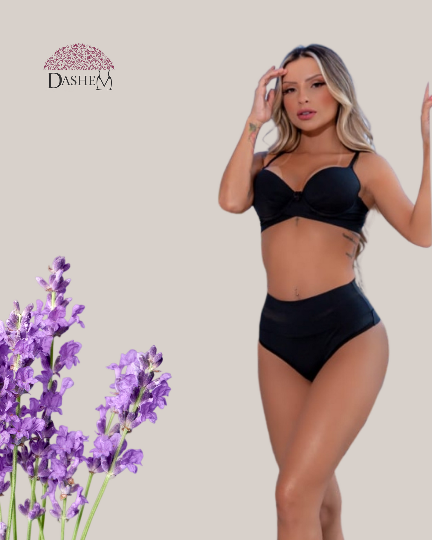 BASIC SET BEST SELLING IN THE STORE WITH ELASTIC BASED PANTRY THAT GUARANTEES GREAT COMFORT DOUBLE WIRE PANTIES WITH HIGH WAIST RISE IDEAL TO WEAR WITH DRESSES
