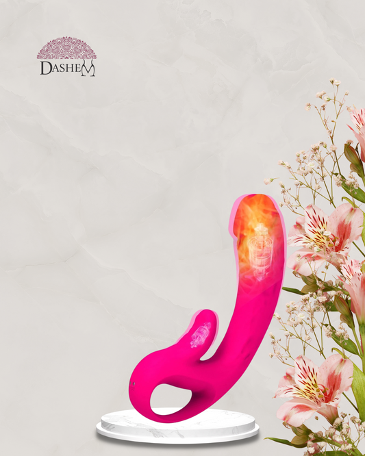 REALISTIC VIBRATOR WITH DOUBLE PENETRATION THAT HEATS UP XA150